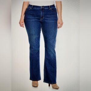 NWT Jennifer Lopez Bootcut Mid Rise Jeans Size 22WS